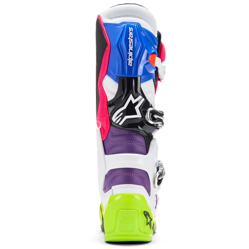 Ghete de motocross multicolore Hay Alpinestars TECH 7 editie limitata