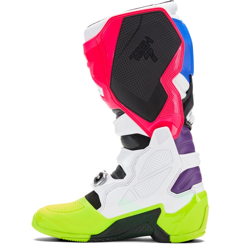 Ghete de motocross multicolore Hay Alpinestars TECH 7 editie limitata