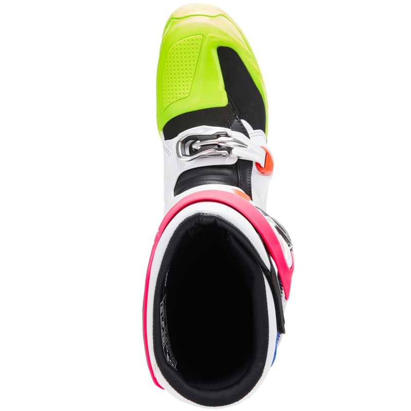 Ghete de motocross multicolore Hay Alpinestars TECH 7 editie limitata