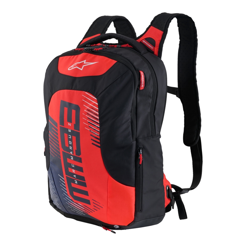 Rucsac Alpinestars City Hunter V2 MM93 fluo rosu-albastru-negru-alb