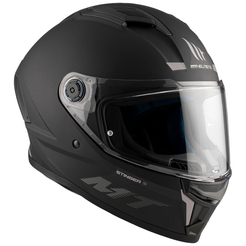 Casca moto integrala MT Stinger 2 Solid negru mat
