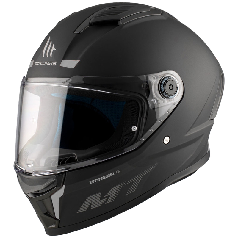 Casca moto integrala MT Stinger 2 Solid negru mat