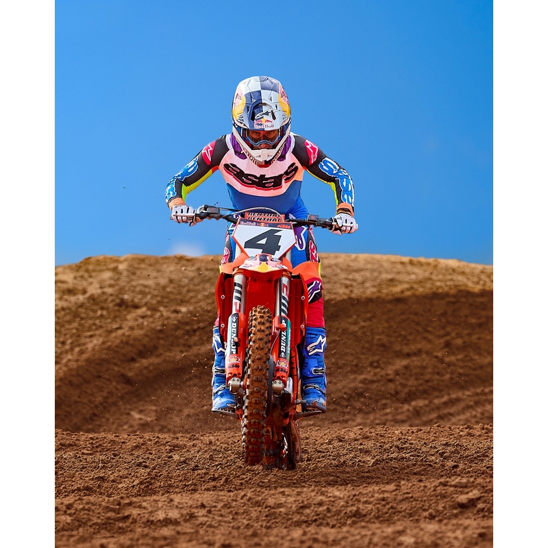 Tricou motocross Alpinestars Supertech SX editie limitata HAY multicolor