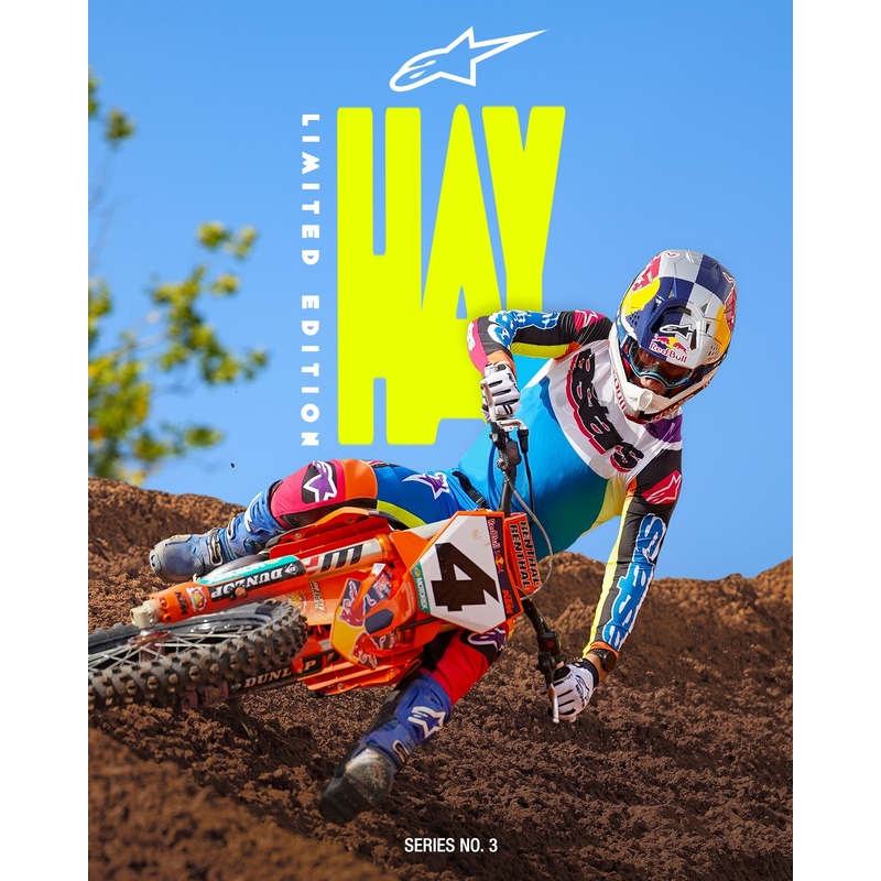 Tricou motocross Alpinestars Supertech SX editie limitata HAY multicolor