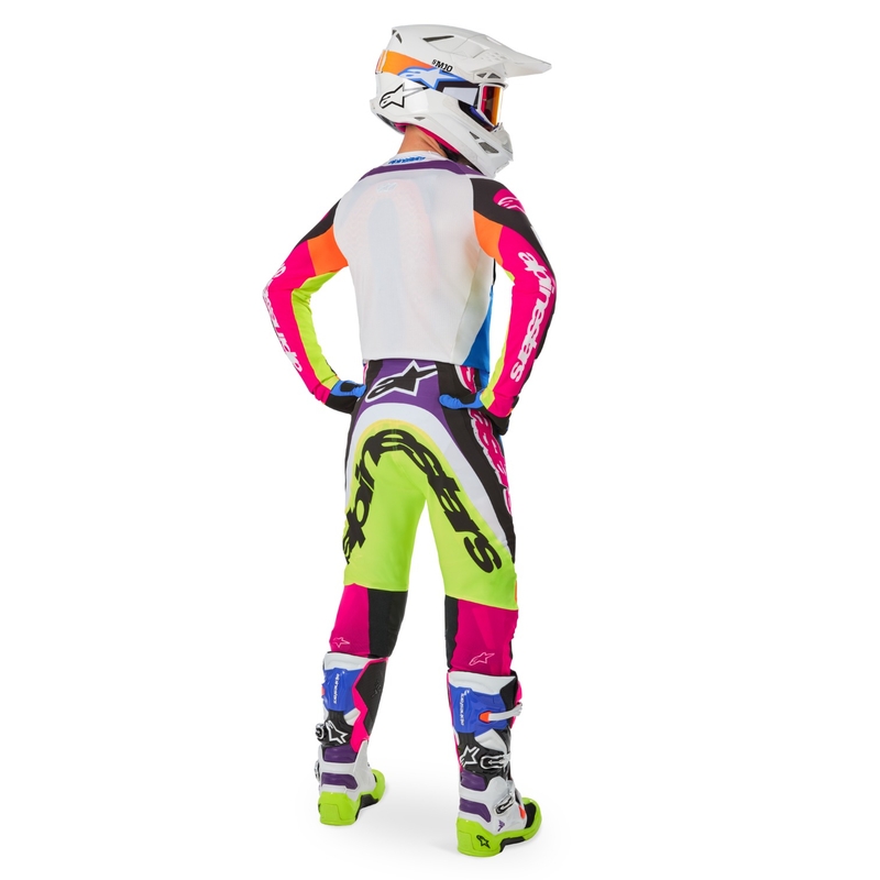 Tricou motocross Alpinestars Supertech SX editie limitata HAY multicolor