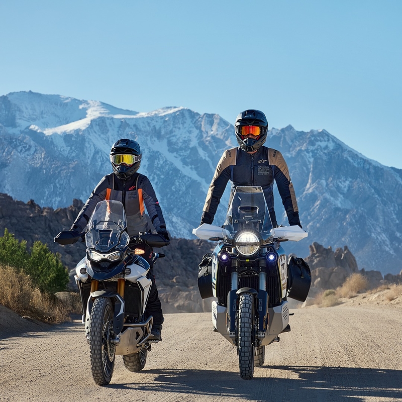 Geacă moto Alpinestars ST-2 Air albastru închis-kaki închis-negru
