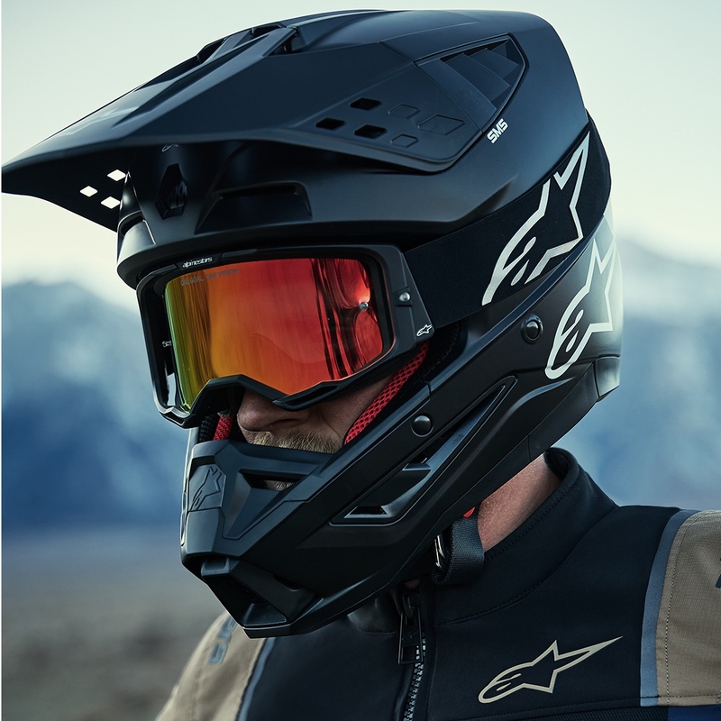 Geacă moto Alpinestars ST-2 Air albastru închis-kaki închis-negru