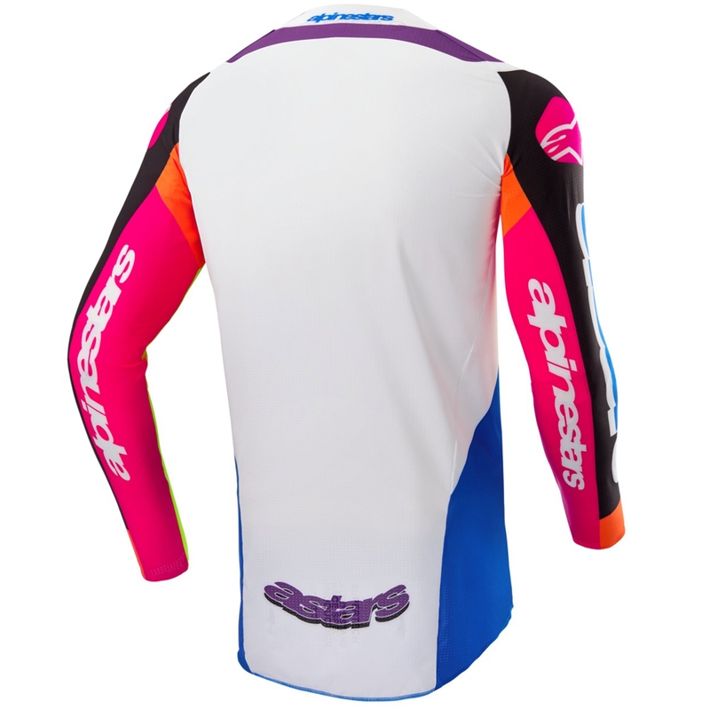Tricou motocross Alpinestars Supertech SX editie limitata HAY multicolor
