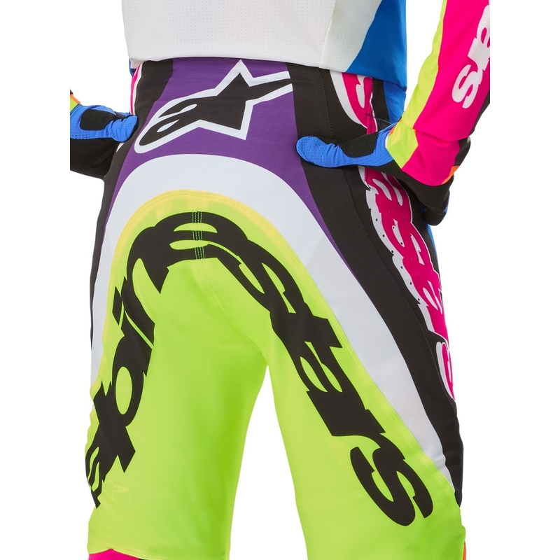 Pantaloni motocross Alpinestars SUPERTECH editie limitata HAY multicolor