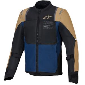 Geacă moto Alpinestars ST-2 Air albastru închis-kaki închis-negru