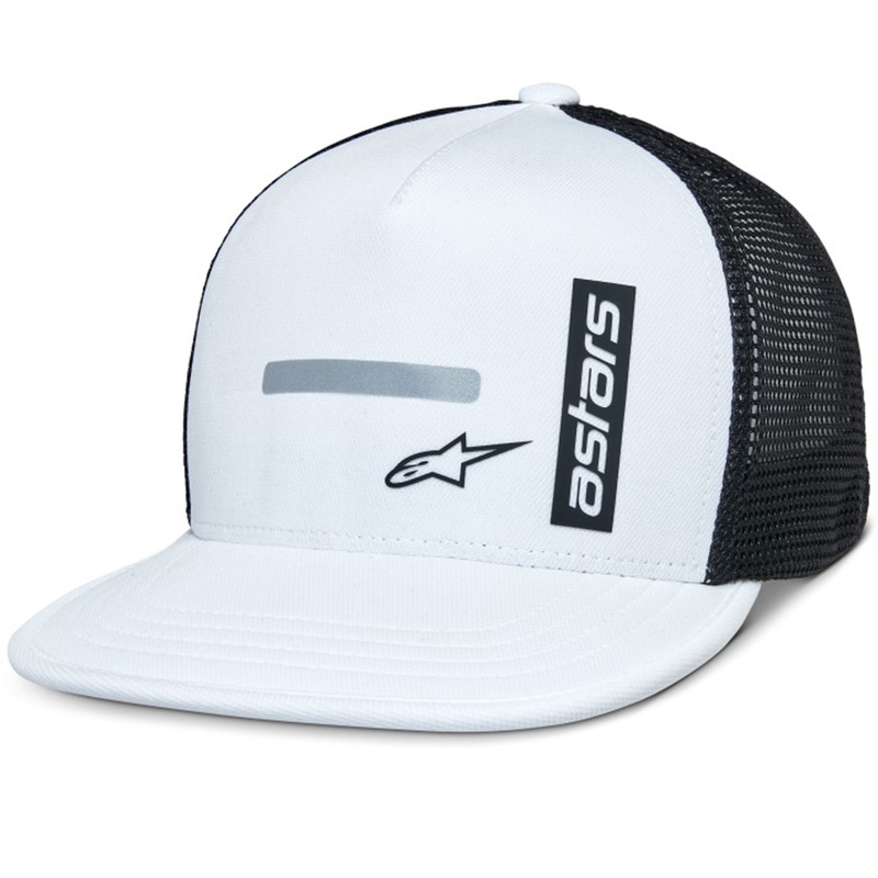 Șapcă Alpinestars Alter Trucker alb-negru