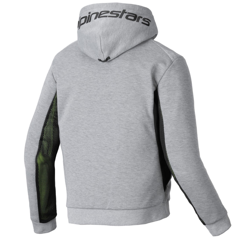 Hanorac moto Alpinestars Chrome Air Sport gri-negru-kaki închis