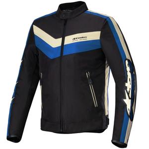 Jacheta moto Alpinestars T-Dyno Water Resistant negru-albastru-bej