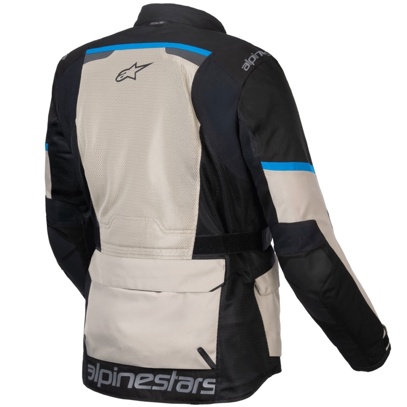 Geacă moto Alpinestars Andes Air Drystar negru-gri verde-albastru