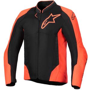 Geacă moto Alpinestars Viper Air V4 roșu fluo-negru