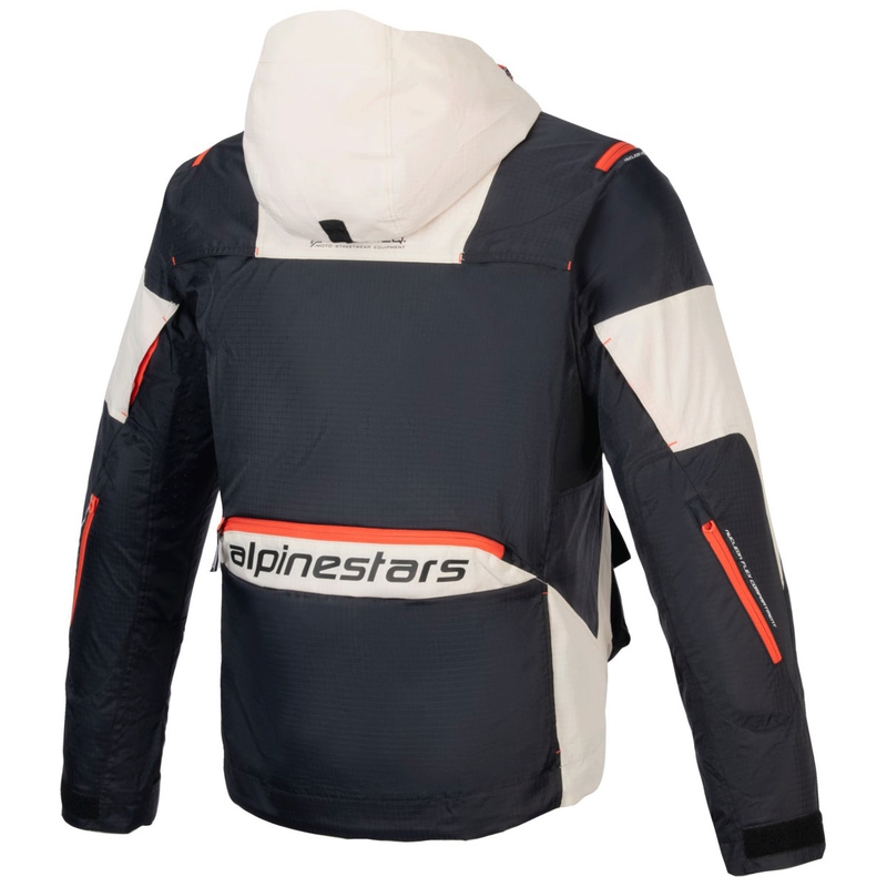 Geacă moto Alpinestars MOGRESS AIR negru-almond-portocaliu