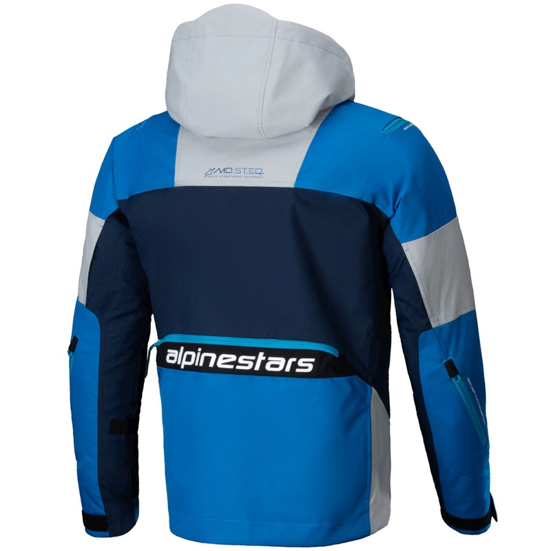 Geacă moto Alpinestars MOGRESS AIR albastru-albastru închis-gri