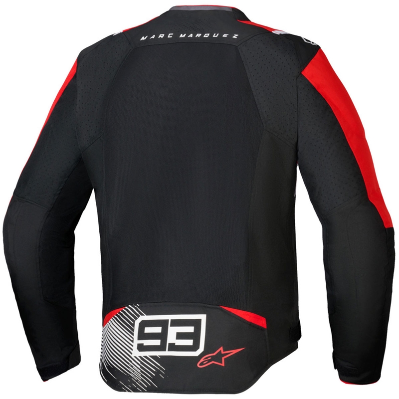 Jachetă moto Alpinestars T-SPS Air V2 MM93 colecția roșu-negru-alb