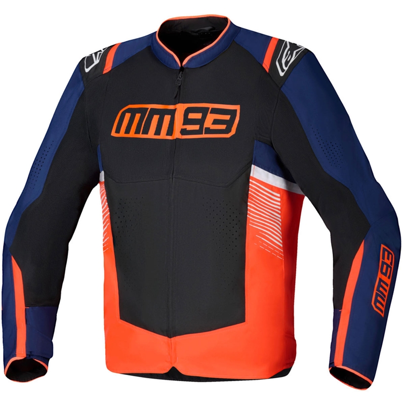 Jachetă moto Alpinestars T-SPS Air V2 MM93, colecția fluo, roșu-albastru-negru-alb