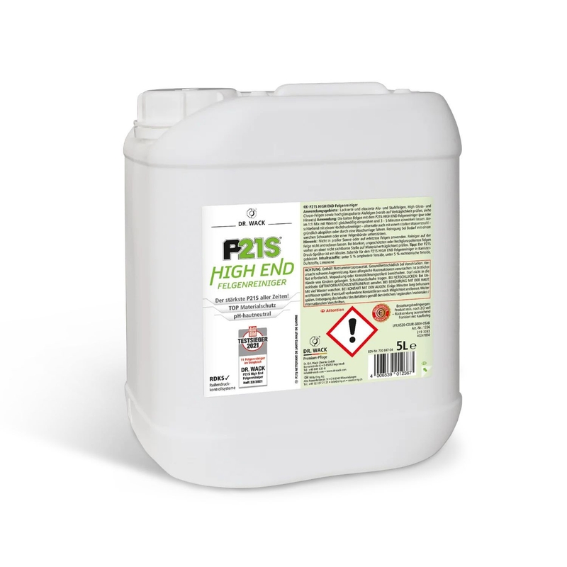 Gel de curățare jante roți care reacționează cu contaminanții feroși Dr. Wack High End Wheel Cleaner 5 l