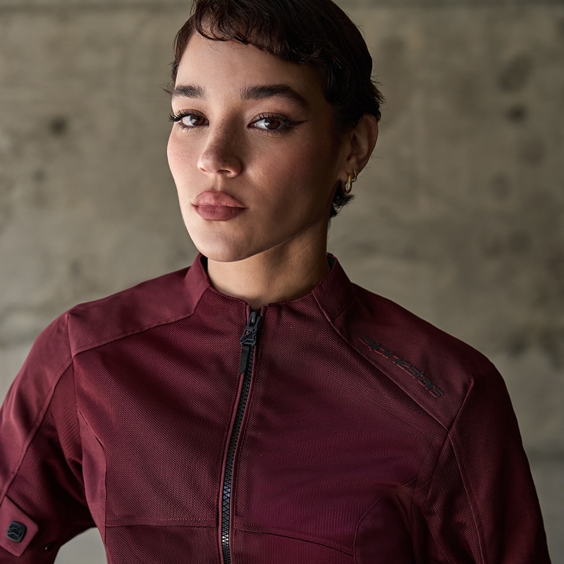 Jachetă moto damă Alpinestars STELLA C-1 AIR violet