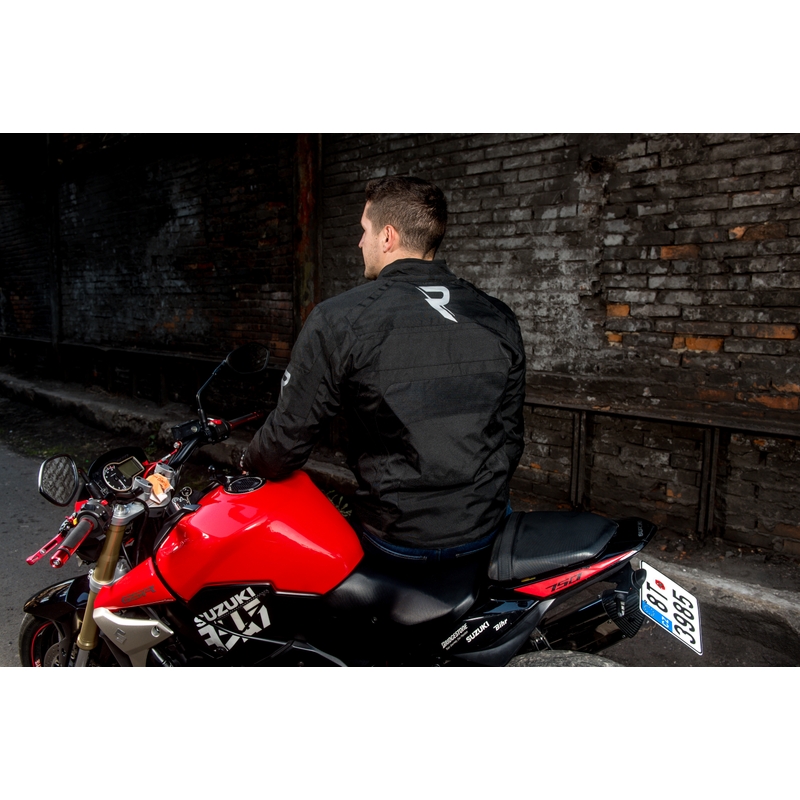 Geacă moto Street Racer Definit negru lichidare