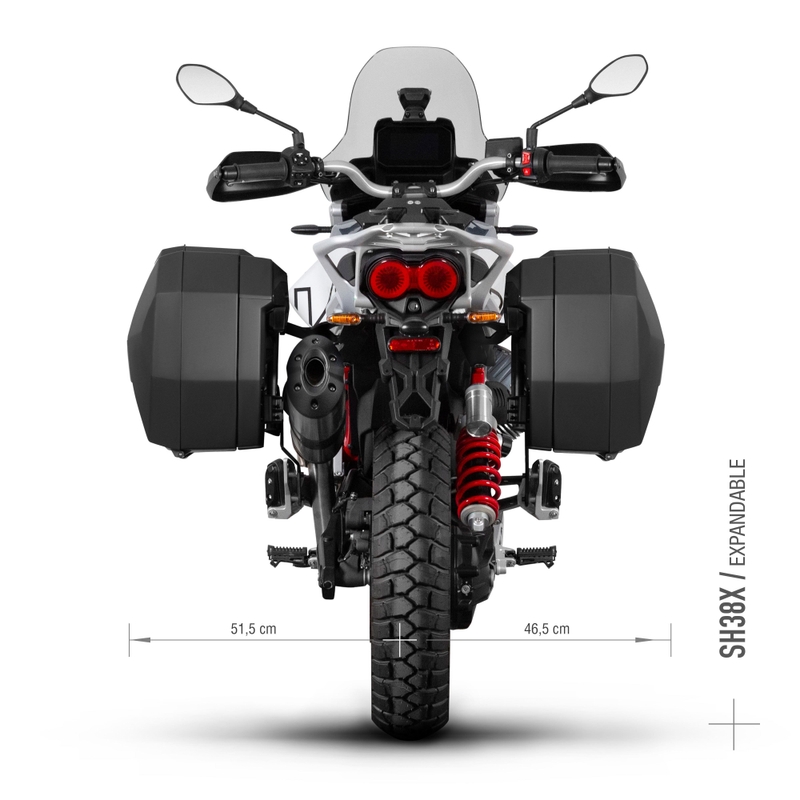 Kit de prindere cutii laterale SH36 3P System SHAD pentru MOTO GUZZI V 85 TT 850 / Travel 2024-2026