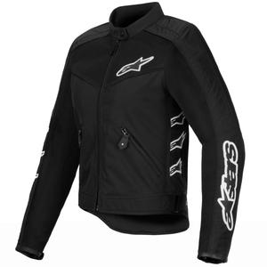 Geaca moto dama Alpinestars STELLA T-DYNO AIR negru-alb