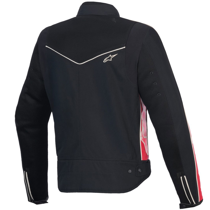 Jachetă moto Alpinestars STELLA T-DYNO AIR pentru femei Negru-Roșu-Roz-Alb