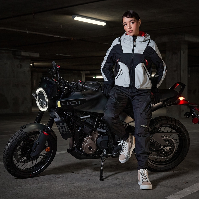 Geaca moto dama Alpinestars MOLLY AIR negru-migdala