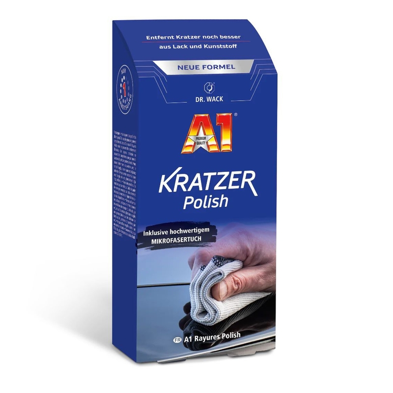 Eliminator de zgarieturi fine de pe vopsea si materiale plastice Dr. Wack Scratch Polish 50 ml