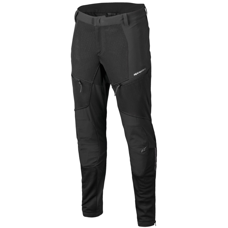 Pantaloni moto Alpinestars TROOP-AIR PRO negru-negru