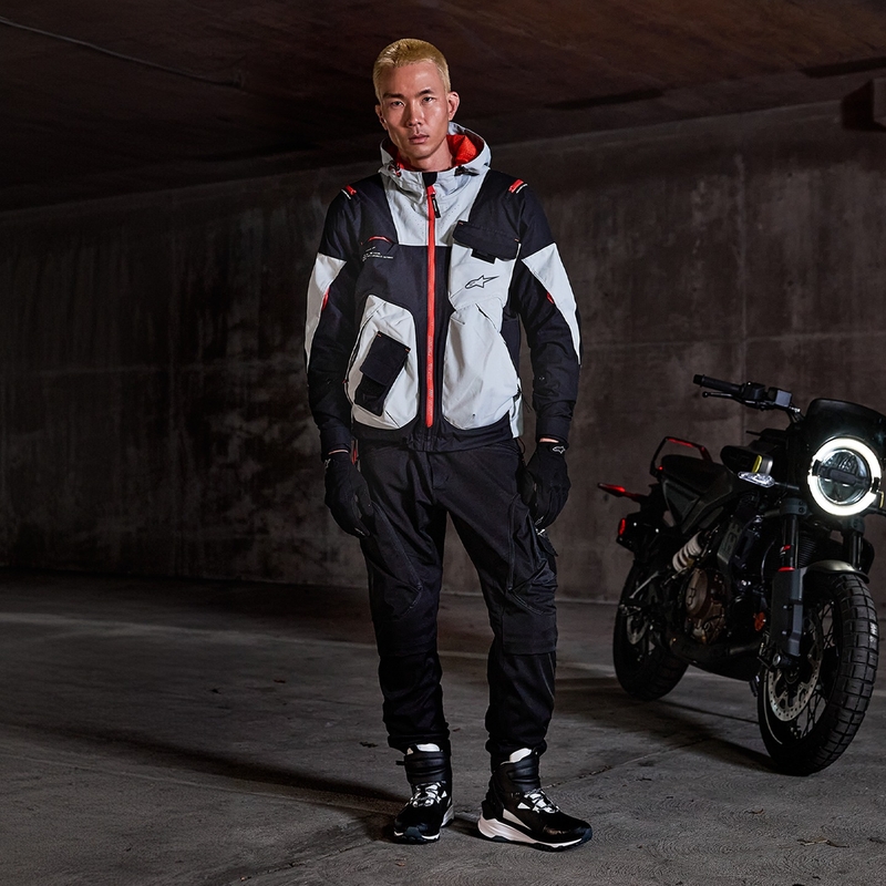 Pantaloni moto Alpinestars ACTEON negri