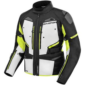 Jacheta moto Shima Dune galben fluo