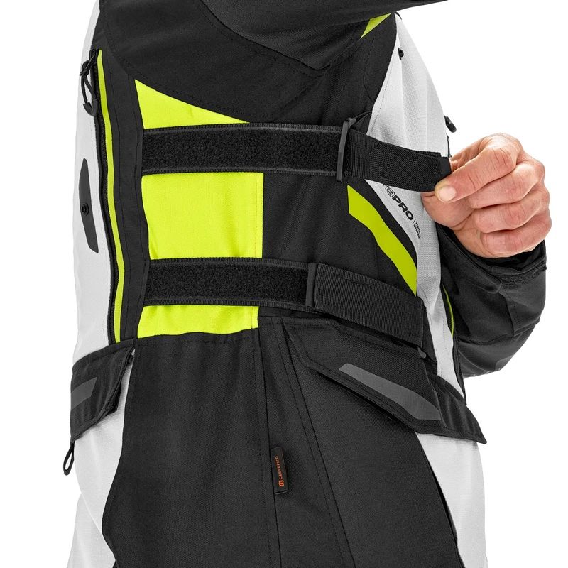 Geacă de motocicletă Shima Dune galben fluo