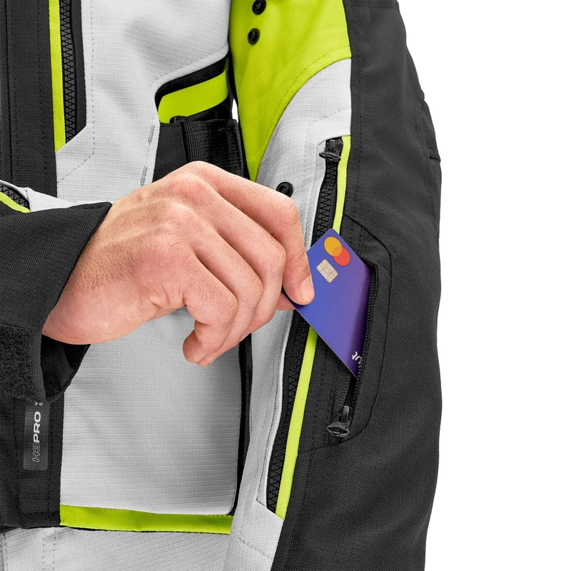 Geacă de motocicletă Shima Dune galben fluo