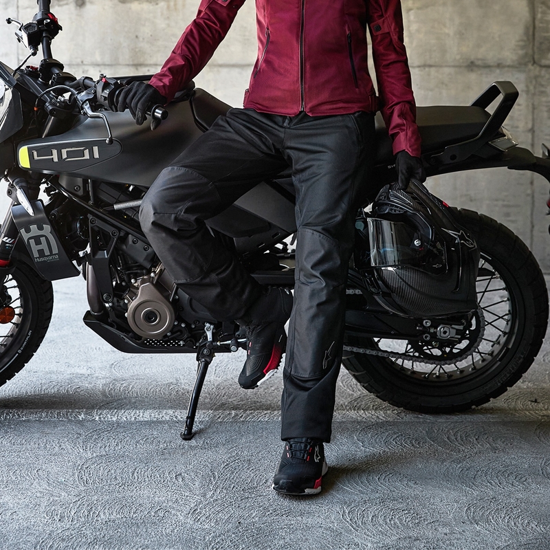 Pantaloni moto dama Alpinestars STELLA C-1 AIR negri