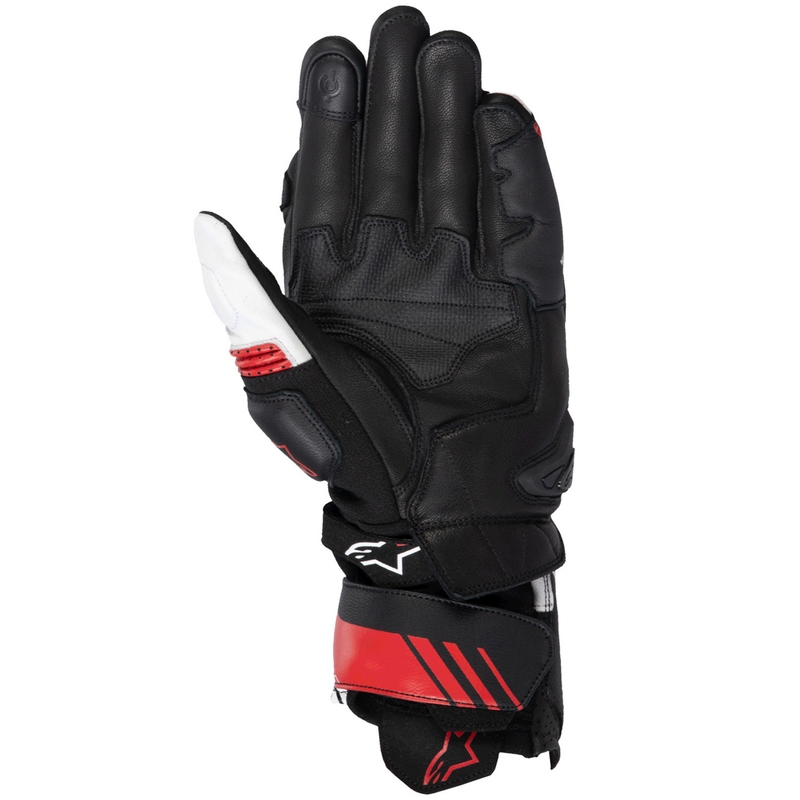 Mănuși moto Alpinestars GP Plus R V3 negru-alb-roșu
