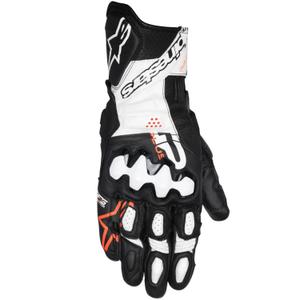 Manusi moto Alpinestars GP Plus R V3 negru-alb-rosu fluo