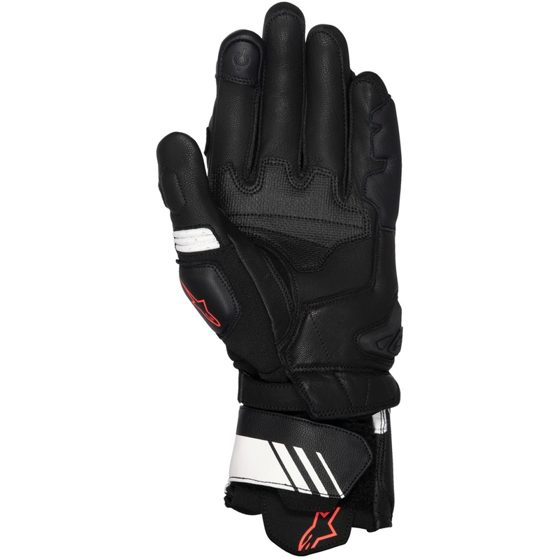 Manusi moto Alpinestars GP Plus R V3 negru-alb-rosu fluo
