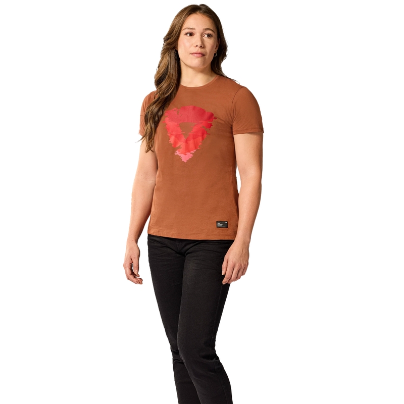 Tricou dama Revit Heather red