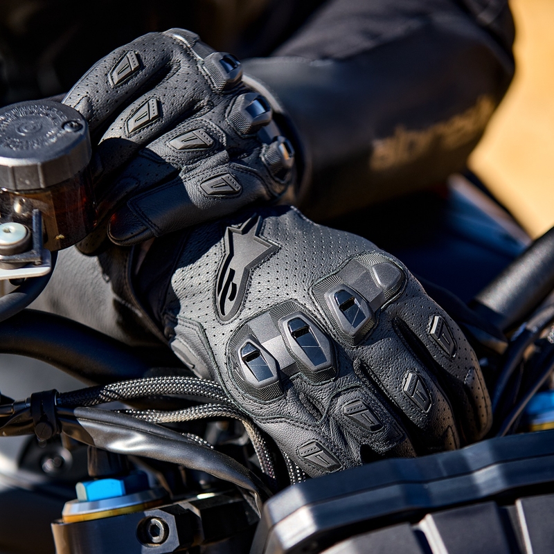 Mănuși moto Alpinestars SP X 7 negru-negru