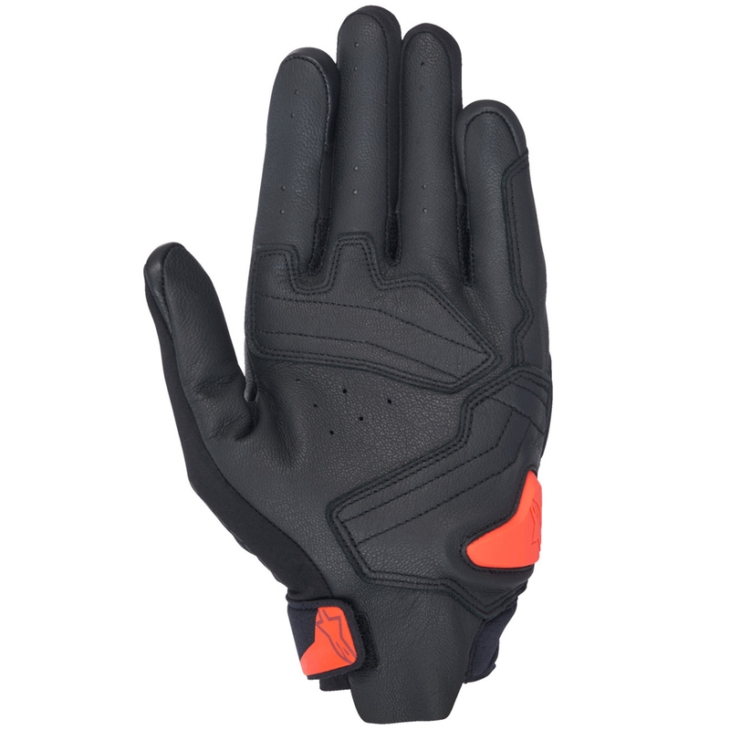 Mănuși Moto Alpinestars SP X 7 Negru-Roșu Întunecat-Roșu
