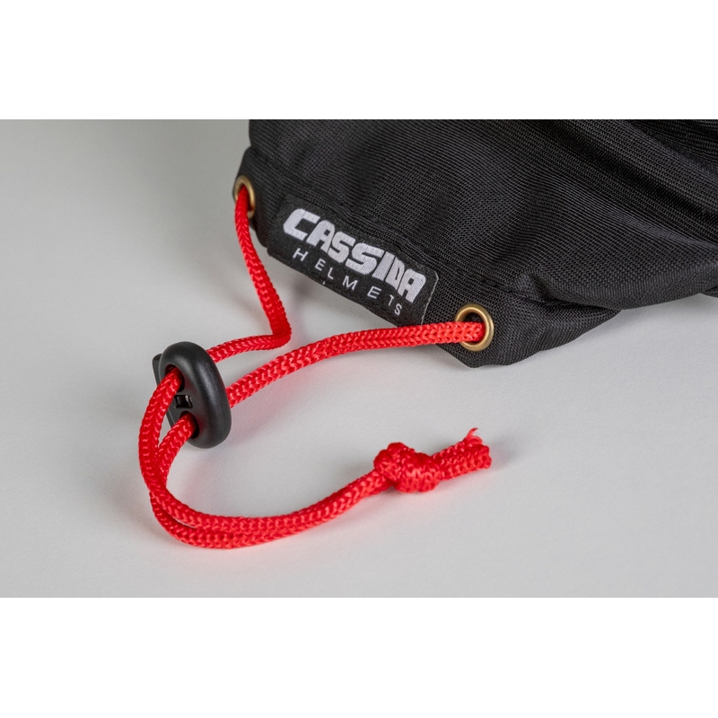 Geantă pentru căști deschise, integrale și rabatabile premium Cassida negru