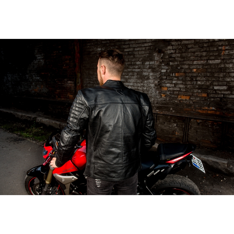 Jachetă de motocicletă Street Racer Spirit negru