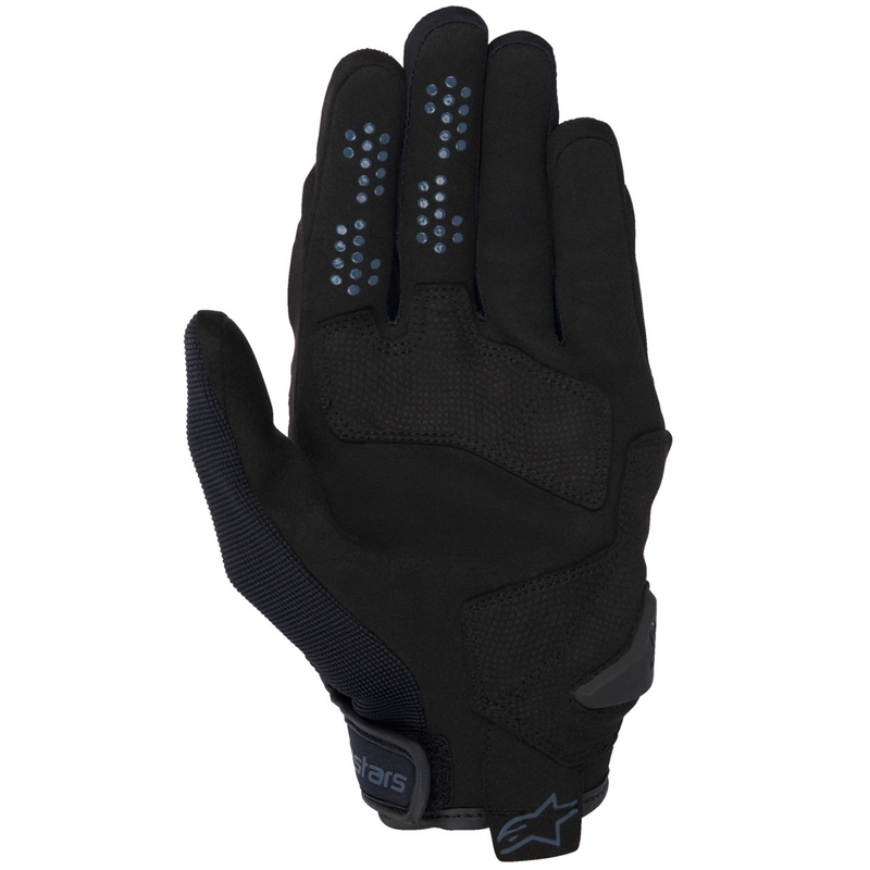 Mănuși moto damă Alpinestars Chrom V2 negru-gri închis