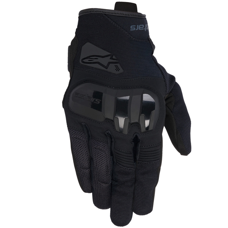 Mănuși moto damă Alpinestars Chrom V2 negru-gri închis