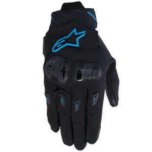 Mănuși moto damă Alpinestars STELLA SP X 3 negru-albastru