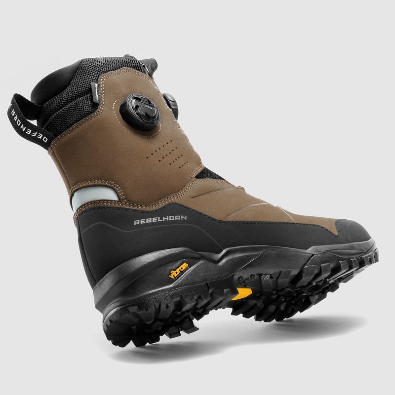 Cizme moto Rebelhorn Defender X maro