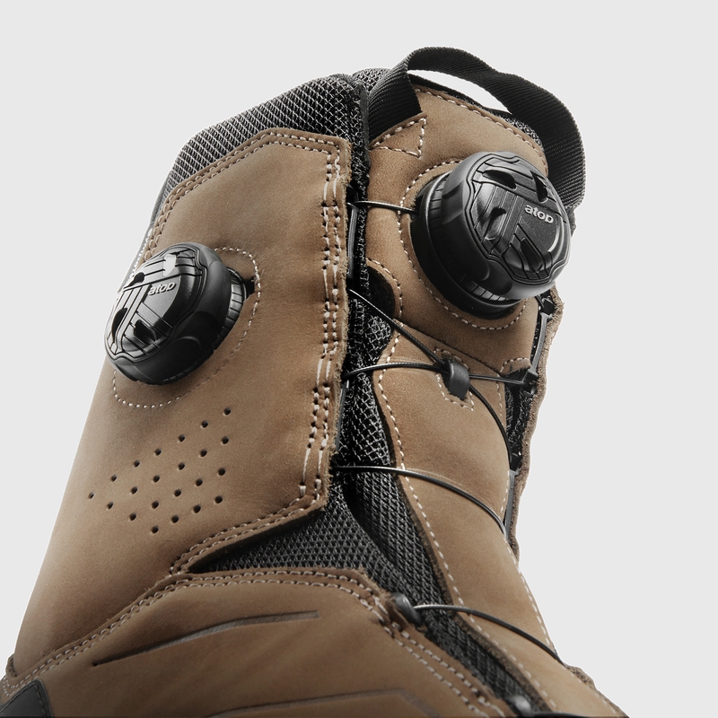 Cizme moto Rebelhorn Defender X maro